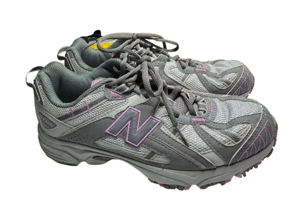 New Balance 411 All Terrain Gray Pink Athletic Shoes Outdoor hiking 8 camping - Image 4
