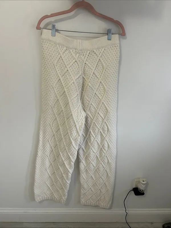 Sabo Skirt Venti Cream Sweater Pants - Image 6