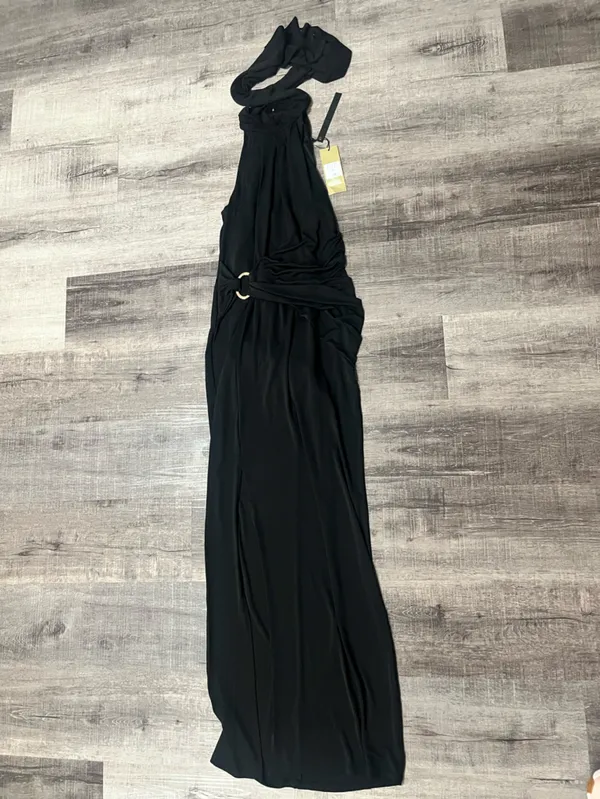 COAST Naomi Jersey Maxi Dress in Black - Image 4