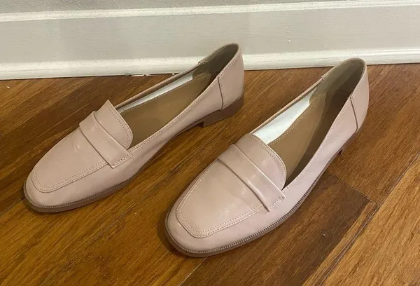 ASOS Light Pink Loafers - loafer flat shoes in blush - Image 5