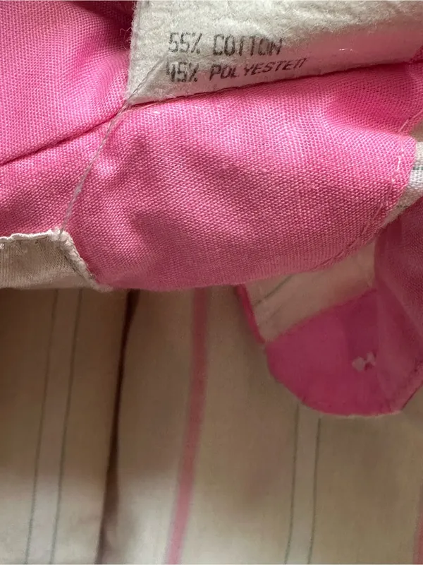 Vintage RAU Klikit Pearl Snap Western Shirt Pink Striped Cowgirl Ranch Wear - Image 3