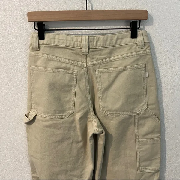Aritzia‎ TNA Greenwich Pant High Waisted Carpenter Twill Pants Relaxed Utility - Image 3