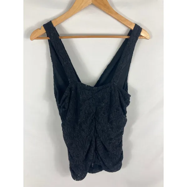 Torrid Lace Sleeveless V Neck Sleeveless Blouse Size 1X - Image 3