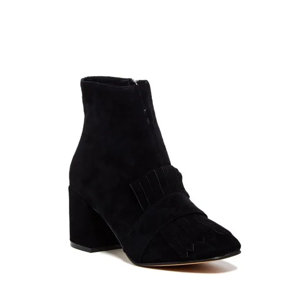 Steve by Steve madden Black Suede shooter kiltie booties - NIB - Image 2