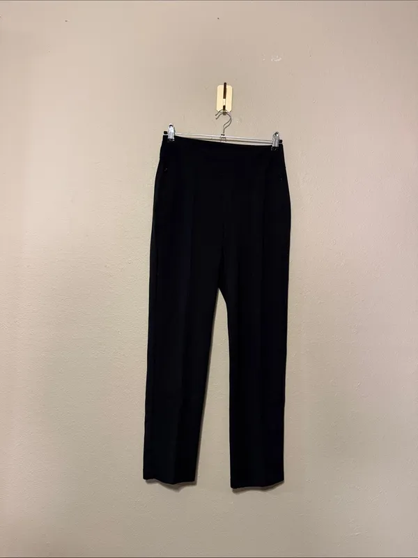 Athleta Eastbound Straight Leg Pants size 4 Black - Image 2