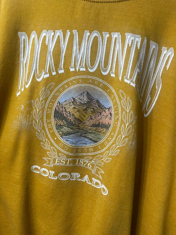 Crewneck Yellow Size M - Image 2