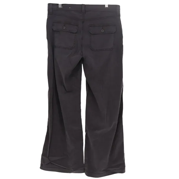 American Eagle Outfitters Baggy Utility Pants Womens 6 Black Stretch Wide Leg - Image 5