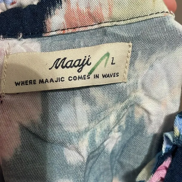 NWT Maaji Sophie Slip Dress in Midnight‎ Garden Swim Cover Up Beach Resort - Image 6