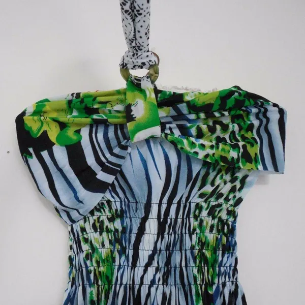 New Eurotique Animal Prt Halter/Strapless Dress M - Image 3