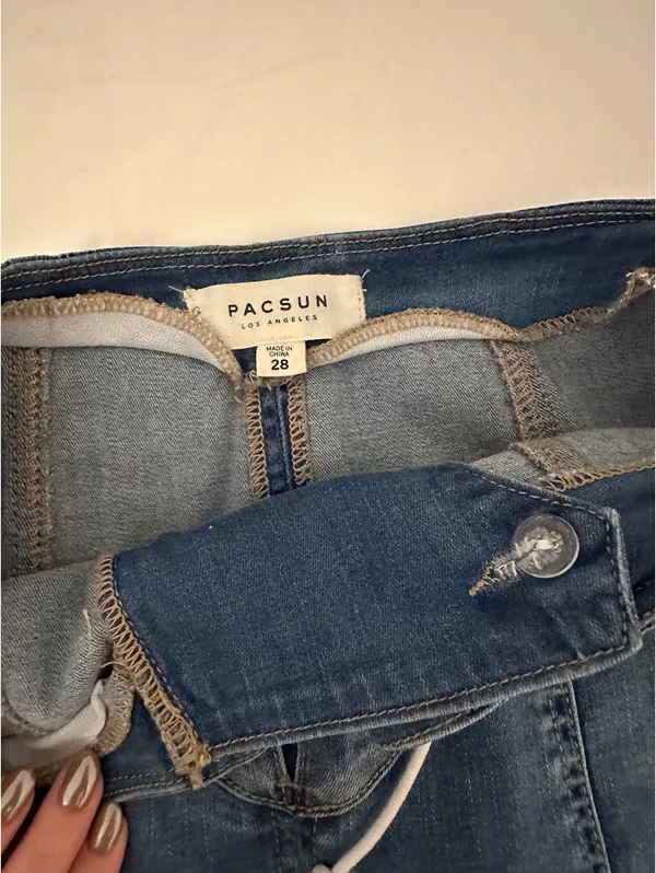 PacSun Mini Skirt Denim - Image 4