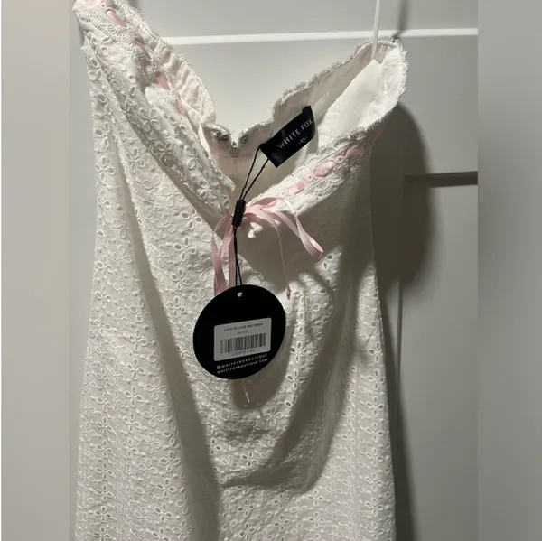 NWT Whitefox Eyelet Mini Dress - Image 5