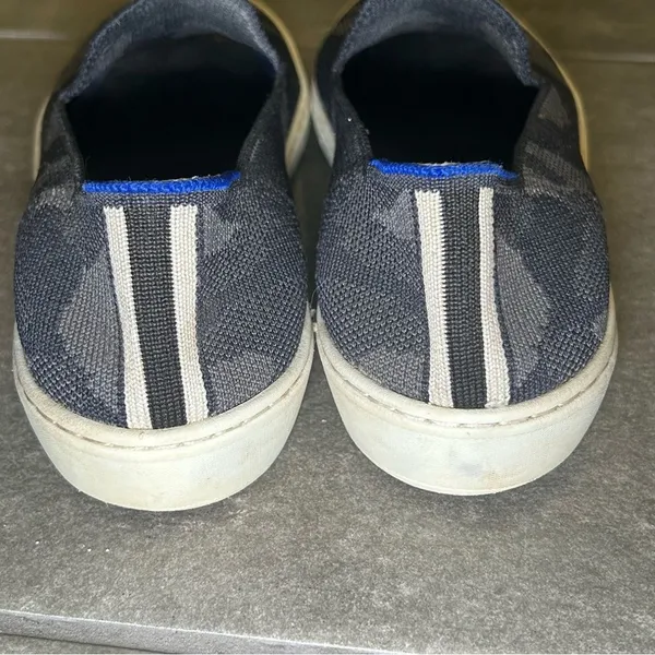 Rothy’s The Original Gray Camo Knit Slip On Sneakers Women’s Shoe Size 7 - Image 9