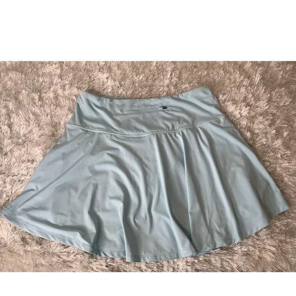 Light Aqua Tennis Skirt Skort Golf Athleisure Sz Large - Image 7