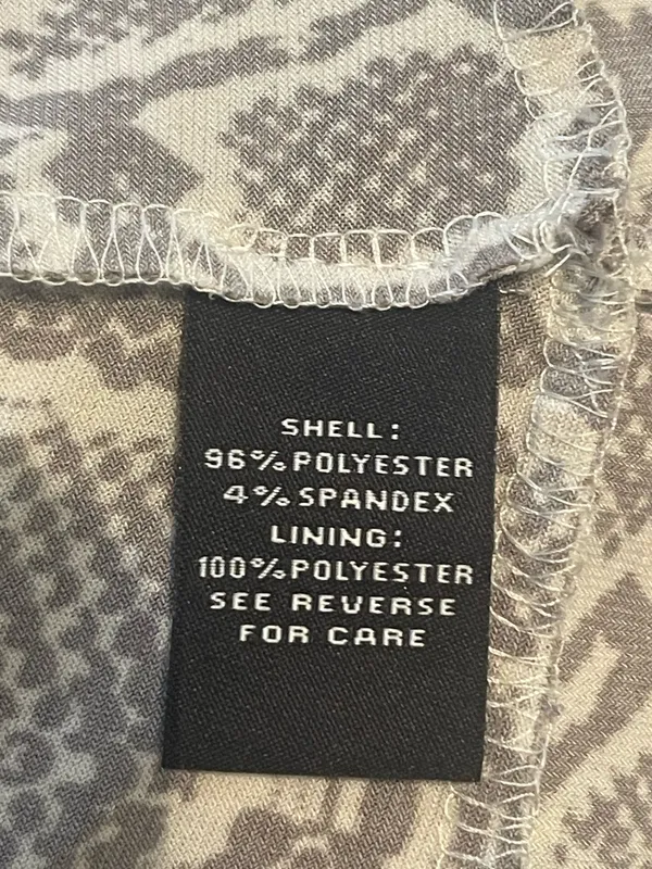 Void Snake Print Halter Swing Dress Size L - Image 11