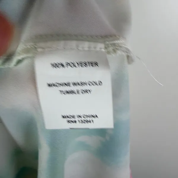 NWT Amanda Uprichard Multicolor Tie‎ Dye High Neck Racerback Midi Dress Small - Image 7