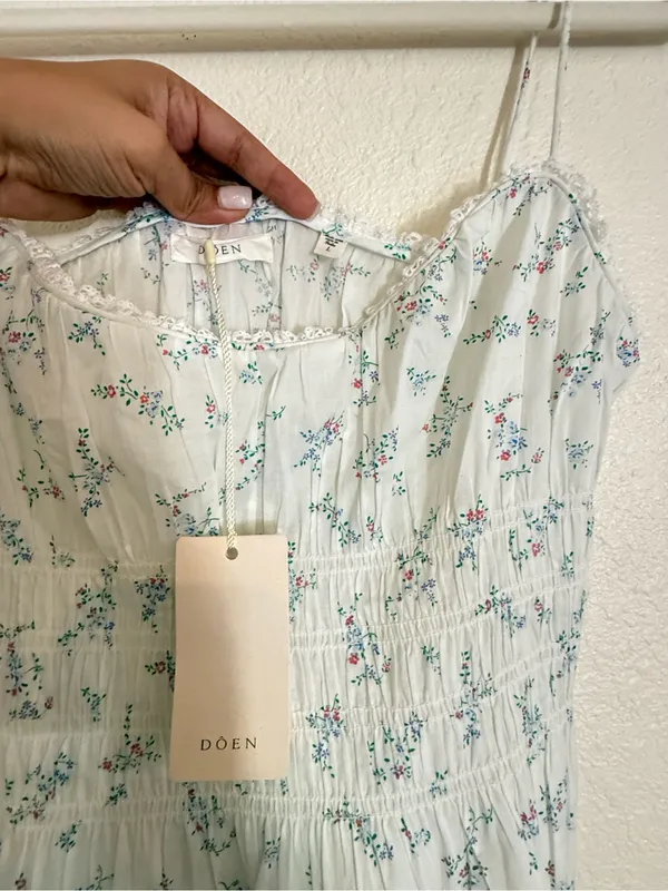 Dôen Brigide Organic Cotton Voile Sundress - Image 11
