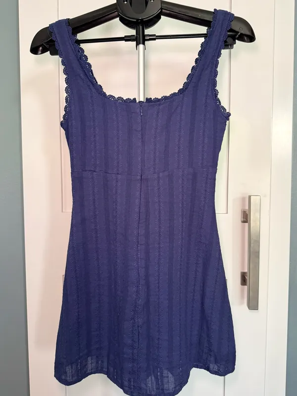 Princess Polly Mini Dress Navy Blue 4 - Image 2