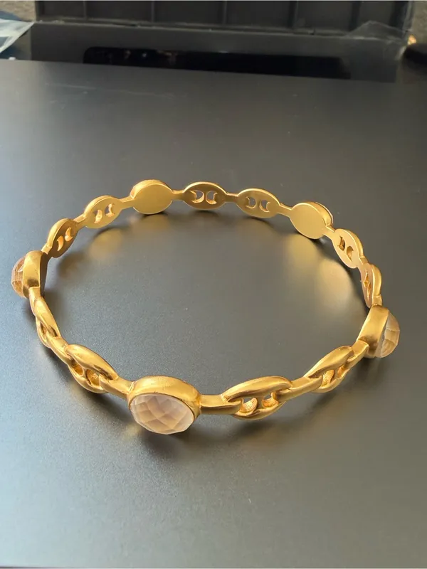 NWOT Julie Vos Gold Bracelet - Image 2