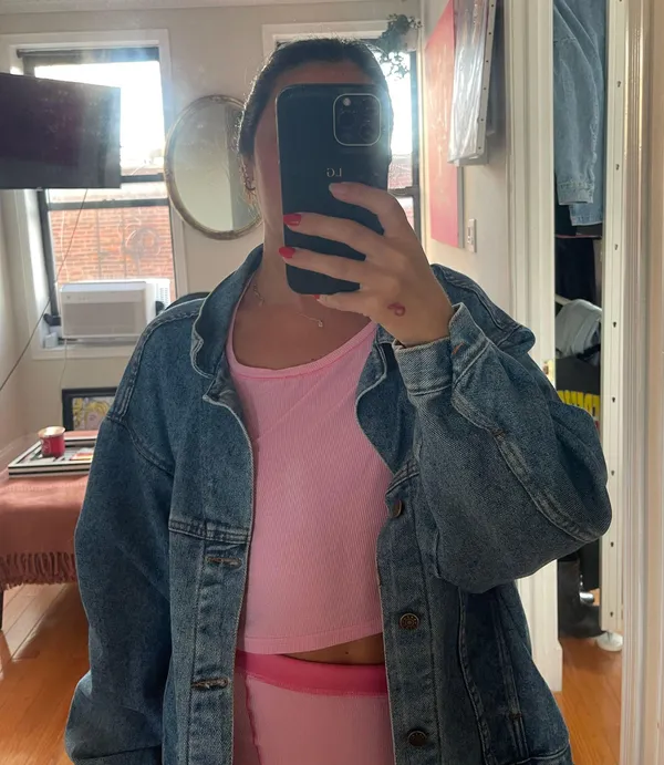 Vintage Jean Jacket Size XL - Image 6