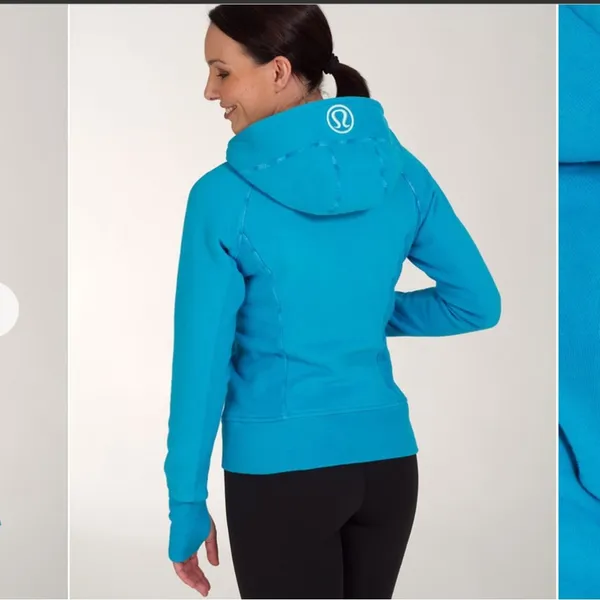 Lululemon Scuba Hoodie Snorkel Blue Size 8 - Image 2