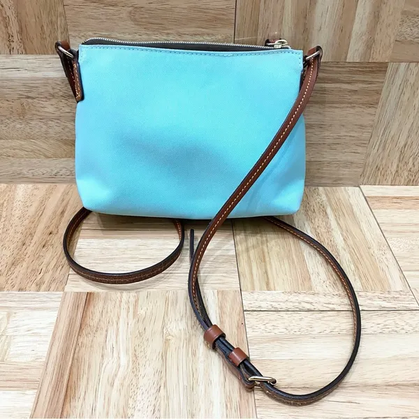 DOONEY & BOURKE Nylon Crossbody Pouchette Bag in Light Blue - Image 2