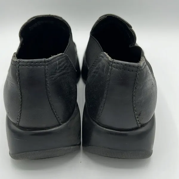 DANSKO Jocelyn Black Leather Slip On Shoes Clogs Size EU 41 US10.5/11‎ B24B - Image 7