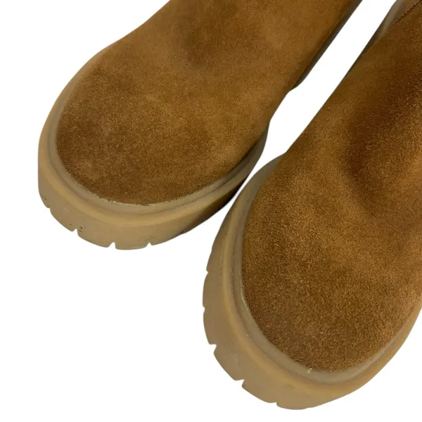 Dolce Vita Celia Suede Platform Boot Tan Size 7.5 - Image 5