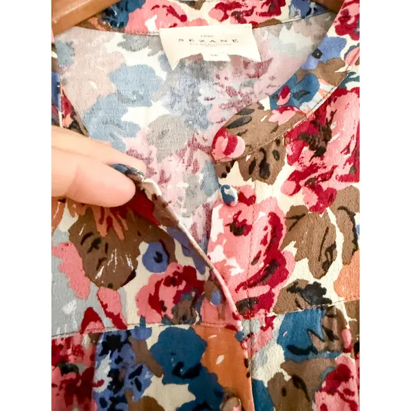 Sézane | Alix Floral Midi Dress October Flowers | Sz US 4 FR 36 - Image 6
