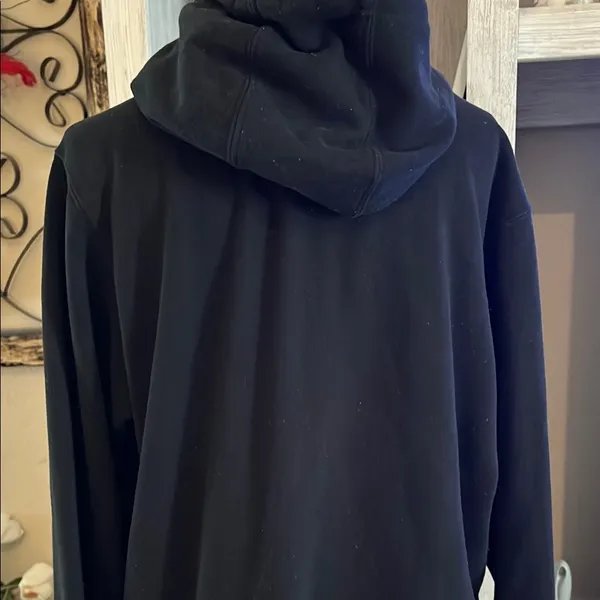 Ariat Black Hoodie with Tricolor Logo size Large western wear rodeo - Image 5