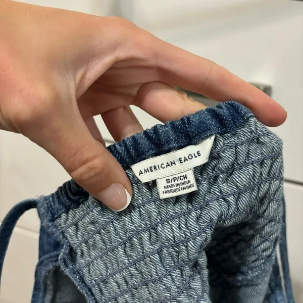 American Eagle Denim Tank Top - Image 5