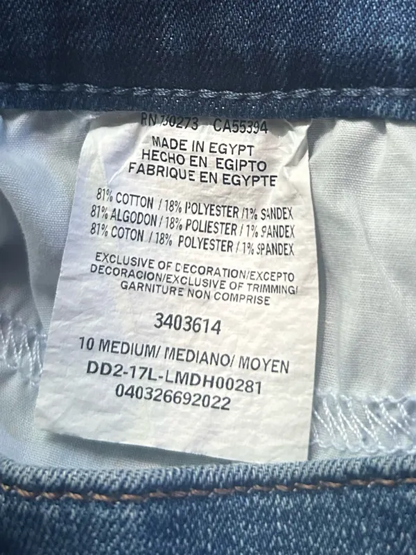 Lee Women's Straight Jeans Classic Fit Stretch Medium Wash 5-Pocket Mid-Rise 10m - Image 4