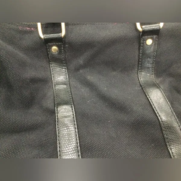 Victoria'S Secret Black Canvas Bag - Image 10