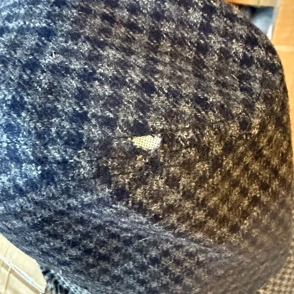 J.Crew Vintage Houndstooth Wool Bucket Hat - Image 5