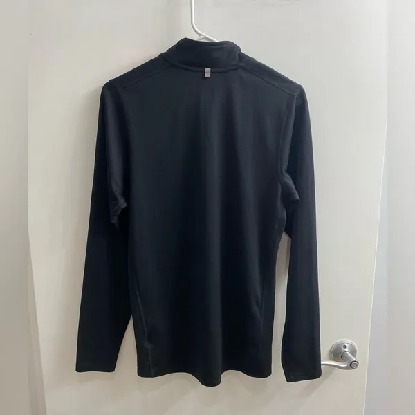 Nike Running Black Dri-Fit Athletic 1/4 Zip Pullover Womens Size S - Image 3