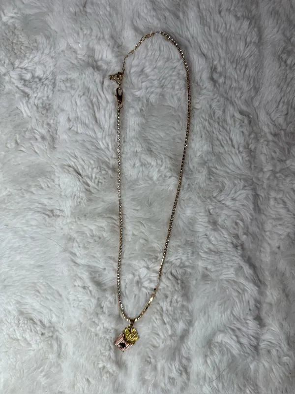 Kate Spade X Target French Fry Charm Tennis Necklace - Image 3