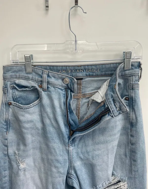 American Eagle Mom Straight Jeans - Image 2