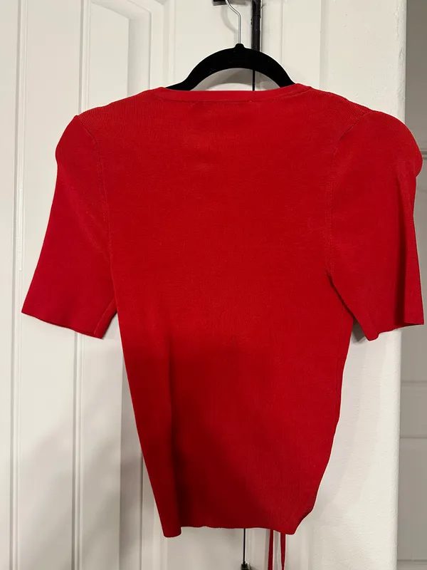 Zara Red Top - Image 3