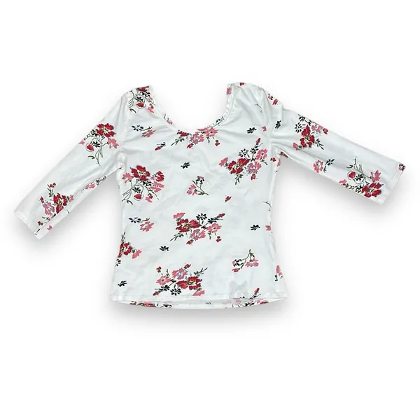 Rebecca Taylor Marguerite Floral Jersey Tee‎ - Image 8