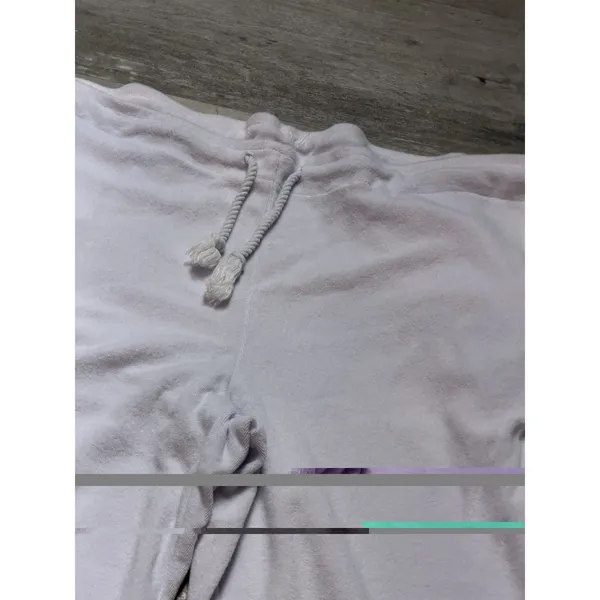 NEW! FP Movement Women's Ivory Sweatpants Free Spirit Crop Pants Sz S A4-0014 - Image 3