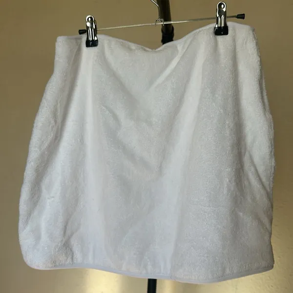 )Skims TERRY COVER UPS MINI WRAP SKIRT size‎ XL NWT - Image 5
