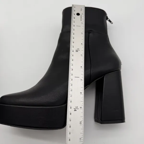 Chinese Laundry Norra Black‎ Platform Chunky Heel Ankle Boots 8.5 - Image 14