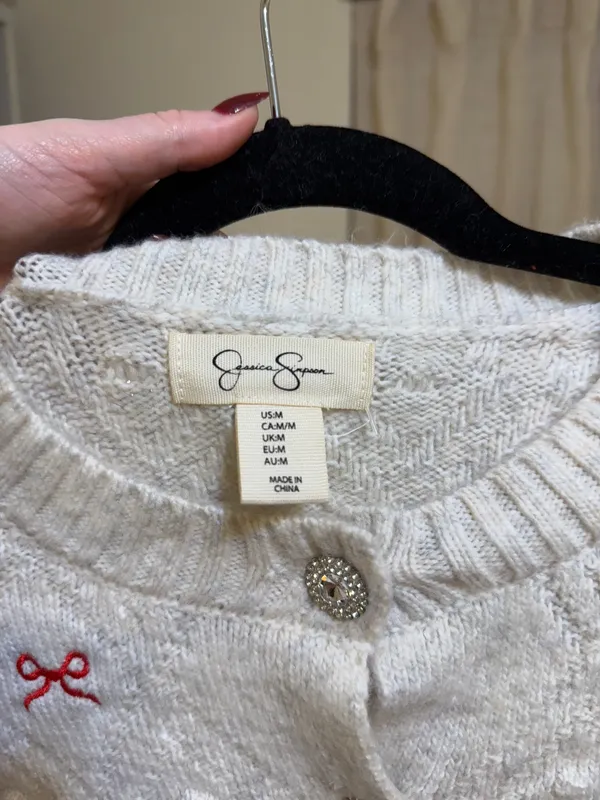 Jessica Simpson Button Down Knit Cardigan - Image 3
