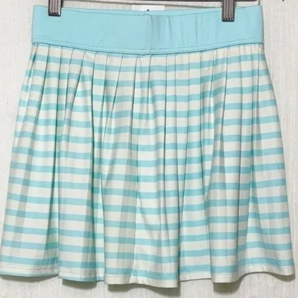 Kate Spade XS Nahant Shore Pleated Cover Up Skirt Blue Stripe NWT - Image 6