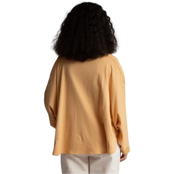 Beaumont Organics Ximena-May Organic Cotton‎ & Linen Blouse Sunflower Small $205 - Image 3