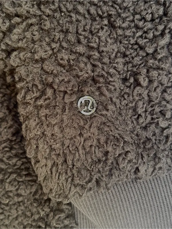 Lululemon Oh So Sherpa Half Zip Sweatshirt black minimalist cozy cabin outdoor 6 - Image 8