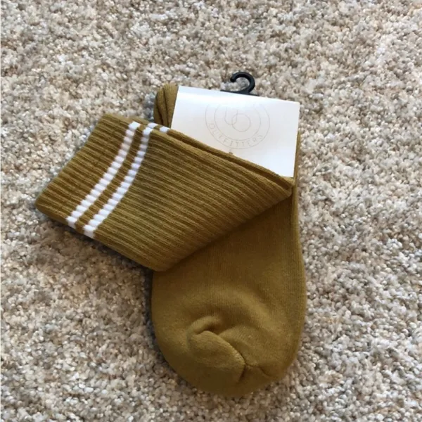 Bundle of 2 pair socks, New Urban Outfitters athletic stripe crew socks one size - Image 3