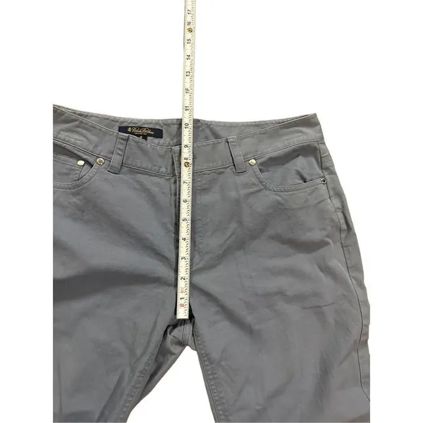 Brooks Brothers Brooke Fit womens light blue straight leg denim pants 8‎ - Image 4