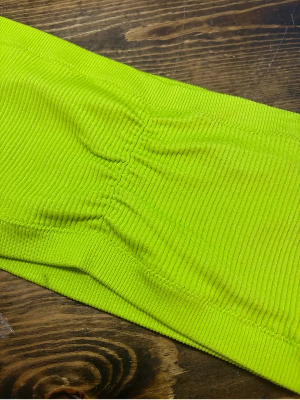 Aerie Lime Green Bandeau Size Large - Image 4