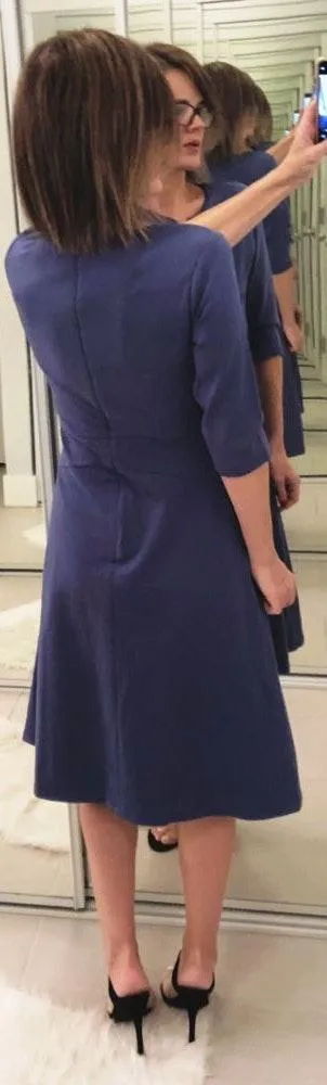 Shapeline A+ Dress in Navy - Image 7