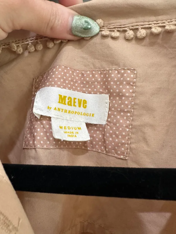 Anthropologie Mauve Top - Image 6